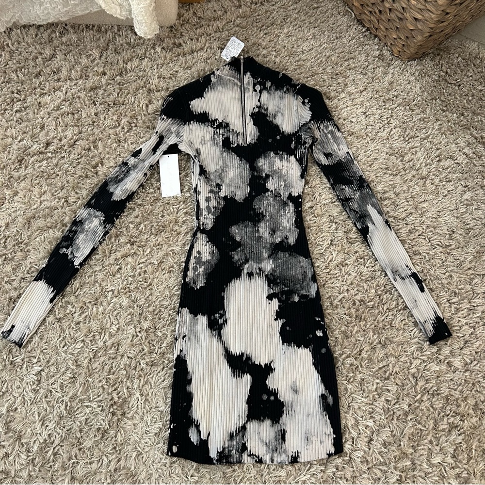 Cotton citizen Ibiza mini dress by Free people acid wash unique dyed dress